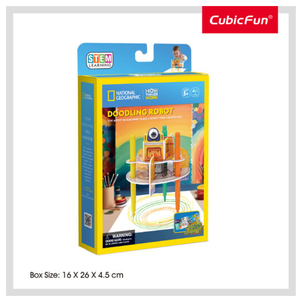 CUBICFUNCubic Fun Stem Ρομπότ Ζωγραφικής National Geographicpapell.gr